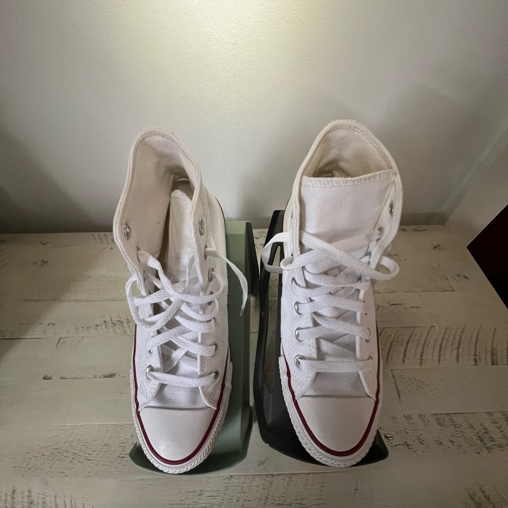 Classic White High-Top Sneakers for Women